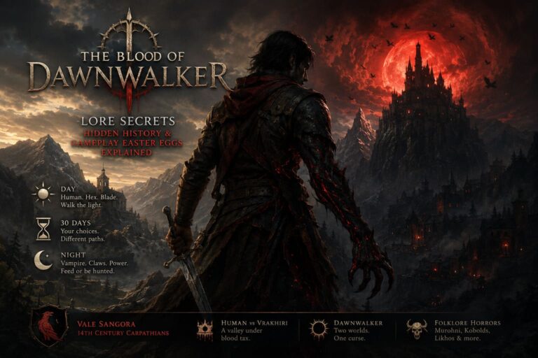 The Blood of Dawnwalker Lore Secrets: Hidden History and Gameplay Easter Eggs Explained