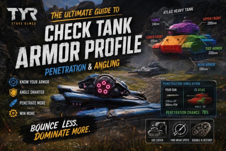 How to Check Tank Armor Profile in Tyr: The Ultimate Guide to Penetration and Angling (Stoke Games)