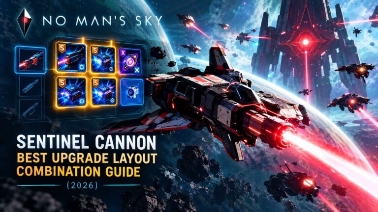 No Man’s Sky Best Sentinel Cannon Upgrade Layout Combination Guide (2026)