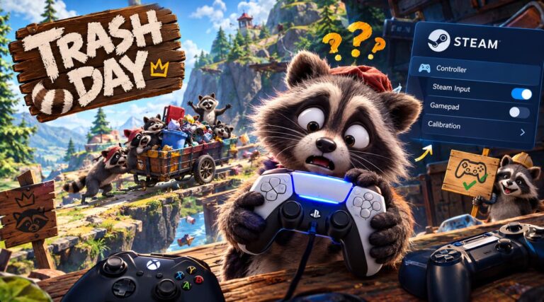 Trash Day Controller Not Working: How to Fix Gamepad Issues on Steam