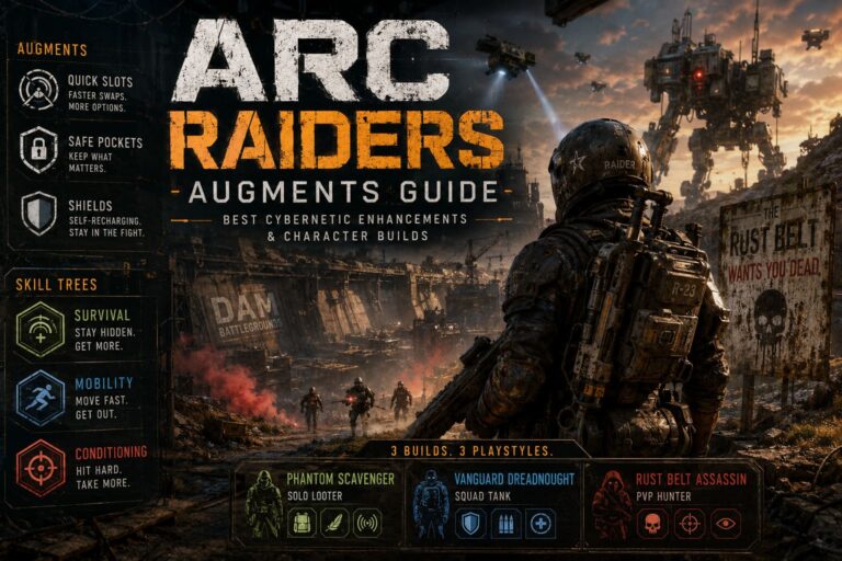 ARC Raiders Augments Guide: Best Cybernetic Enhancements & Character Builds