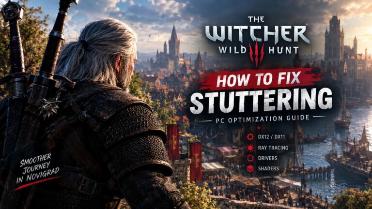 How to Fix Stuttering in The Witcher 3 Remastered: 2026 PC Optimization Guide