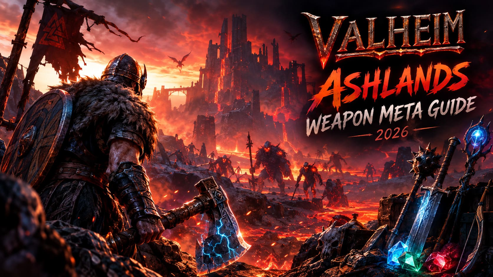 Most Valheim Valheim Ashlands Weapon Meta Guide 2026: Best Tier List and Loadouts ...