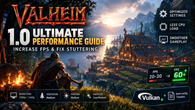 Valheim Best Graphics Settings for High FPS (2026 Optimization Guide)